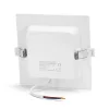 AIGOSTAR MINI LED PANEL NÉGYSZÖGLETES 9W TERMÉSZETES FEHÉR (FURAT:110-120mm)