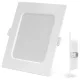 AIGOSTAR MINI LED PANEL NÉGYSZÖGLETES 9W HIDEG FEHÉR (FURAT:110-120mm)