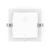AIGOSTAR MINI LED PANEL NÉGYSZÖGLETES 15W MELEG FEHÉR (FURAT:140-150mm)
