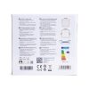 AIGOSTAR MINI LED PANEL NÉGYSZÖGLETES 20W MELEG FEHÉR (FURAT:190-200mm)