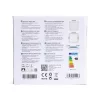 AIGOSTAR MINI LED PANEL NÉGYSZÖGLETES 20W MELEG FEHÉR (FURAT:190-200mm)