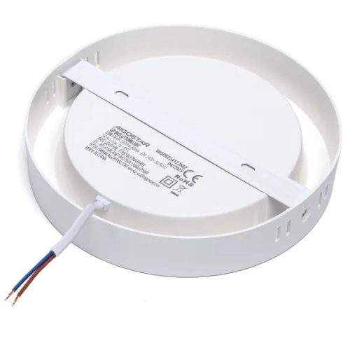 AIGOSTAR MINI LED PANEL E6 KÖR 12W FELÜLETRE SZERELHETŐ HIDEG FEHÉR 