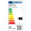 AIGOSTAR MINI LED PANEL E6 KÖR 12W FELÜLETRE SZERELHETŐ HIDEG FEHÉR 