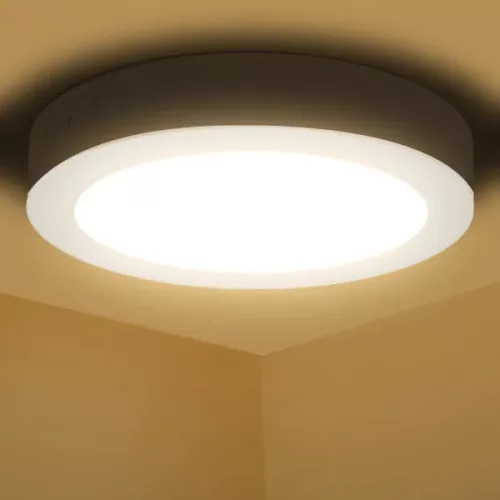 AIGOSTAR MINI LED PANEL E6 KÖR 18W FELÜLETRE SZERELHETŐ MELEG FEHÉR 