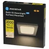 AIGOSTAR MINI LED PANEL FELÜLETRE SZERELHETŐ NÉGYSZÖGLETES 18W MELEG FEHÉR