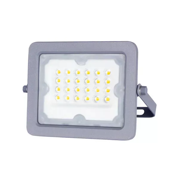 LED REFLEKTOR SLIM AIGOSTAR 20W 4000K IP65 90° SZÜRKE - Led