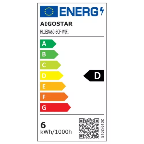 SMART  WIFI-S FILAMENT LED IZZÓ  6W/E27/A60/ 2700-6500K ÁTLÁTSZÓ
