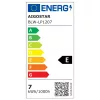 LED asztali lámpa lakk fekete 9W érintős-fényerő és színhőmérséklet szabályzós