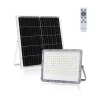 Napelemes 200W-os LED reflektor hideg fehér 6500K SZÜRKE