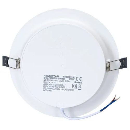 AIGOSTAR MINI LED PANEL E6 KÖR 12W 4000K TERMÉSZETES FEHÉR (FURAT:145-155MM)