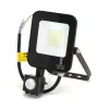 LED REFLEKTOR MOZGÁS-ÉS SZÜRKÜLETÉRZÉKELŐVEL AIGOSTAR 20W 4000K IP65 FEKETE