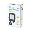 LED REFLEKTOR MOZGÁS-ÉS SZÜRKÜLETÉRZÉKELŐVEL AIGOSTAR 20W 4000K IP65 FEKETE