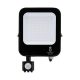 LED REFLEKTOR MOZGÁS-ÉS SZÜRKÜLETÉRZÉKELŐVEL AIGOSTAR 50W 4000K IP65 FEKETE