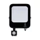 LED REFLEKTOR MOZGÁS-ÉS SZÜRKÜLETÉRZÉKELŐVEL AIGOSTAR 50W 4000K IP65 FEKETE