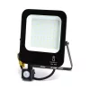 LED REFLEKTOR MOZGÁS-ÉS SZÜRKÜLETÉRZÉKELŐVEL AIGOSTAR 50W 4000K IP65 FEKETE