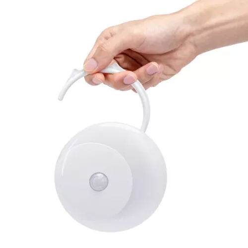 0,5W LED mozgásérzékelős éjszakai fény meleg fehér 3000K PIR+fényérzékelő 