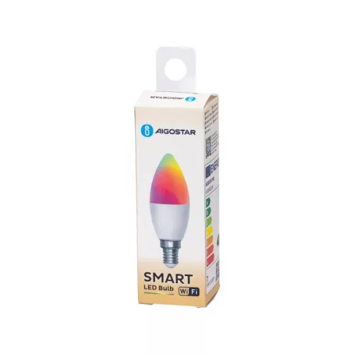 SMART WIFI-S LED IZZÓ 6,5W/E14/C37/ RGB/2700-6500K
