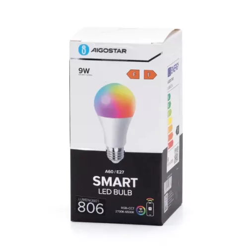 OKOS WIFI-S LED IZZÓ 9W/E27/A60/RGB/2700-6500K