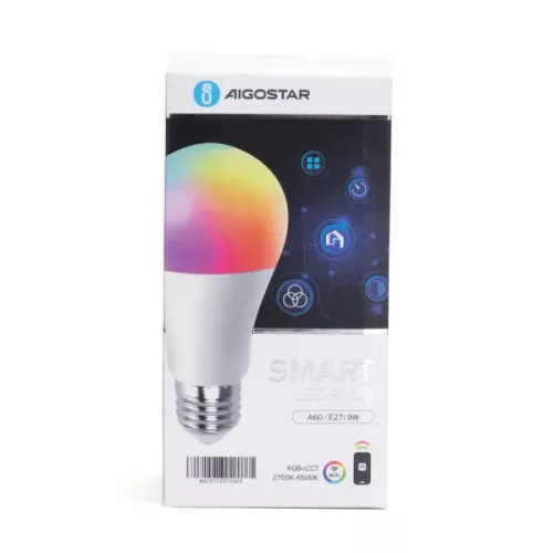 OKOS WIFI-S LED IZZÓ 9W/E27/A60/RGB/2700-6500K