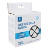 LEDES falra szerelhető kültéri lámpa E5 4W kerek IP54 x Aigostar 