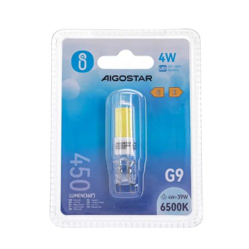 LED IZZÓ G9 4W HIDEG FEHÉR AIGOSTAR