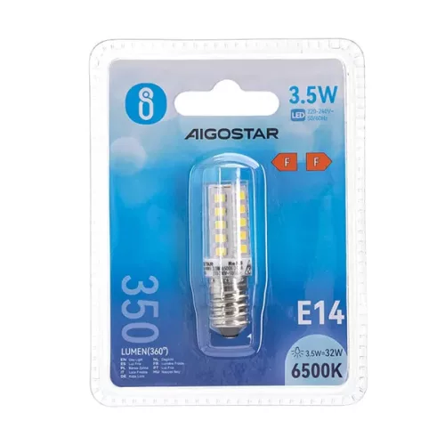 HŰTŐVILÁGÍTÁS E14 3,5W HIDEG FEHÉR AIGOSTAR