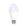 AIGOSTAR LED izzó A60B E27 6W, 280°, meleg fehér