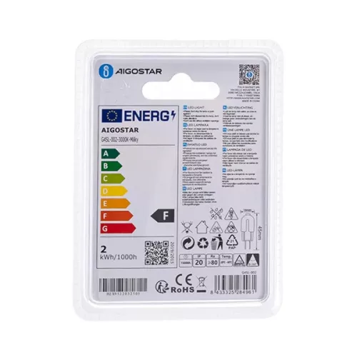 LED IZZÓ G4 1,7W MELEG FEHÉR AIGOSTAR