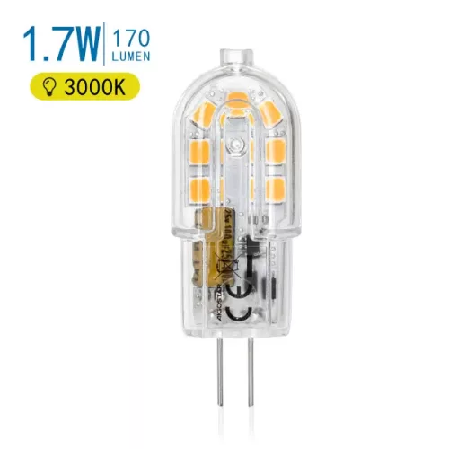LED IZZÓ G4 1,7W 3000K MELEG FEHÉR AIGOSTAR