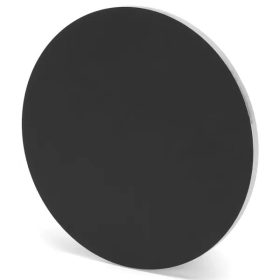 LED fém fali lámpa fekete 6,5W, kör