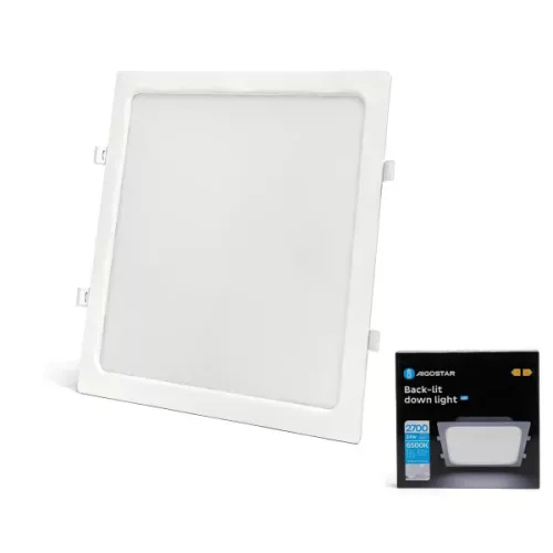AIGOSTAR MINI LED PANEL NÉGYSZÖGLETES 24W HIDEG FEHÉR (FURAT:265-275mm)