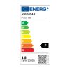 AIGOSTAR MINI LED PANEL NÉGYSZÖGLETES 16W MELEG FEHÉR (FURAT:150-160mm) ULTRAVÉKONY!