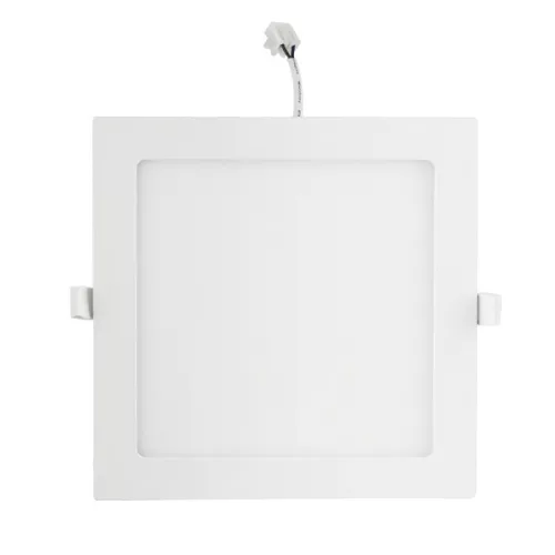 AIGOSTAR MINI LED PANEL NÉGYSZÖGLETES 12W MELEG FEHÉR (FURAT:150-160mm) ULTRAVÉKONY!