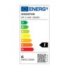 AIGOSTAR MINI LED PANEL NÉGYSZÖGLETES 6W MELEG FEHÉR (FURAT:100-110mm) ULTRAVÉKONY!