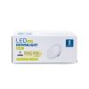 Aigostar Mini Led Panel E6 Kör 20W 4000K természetes fehér IP44