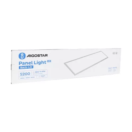 LED Panel 295x1195  40W CCT 3000K/4000K/6500K Aigostar  BACKLITE