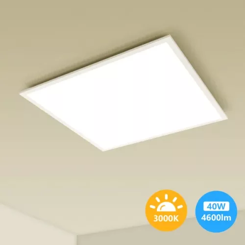 LED Panel 595x595 8mm vastag! 40W 3000K Aigostar Tükröződésmentes UGR<19 