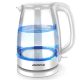 2200W 1,7L üveg elektromos vízforraló