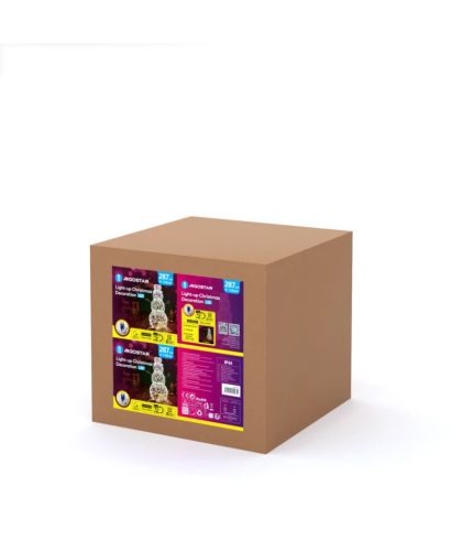 LED-es világító hóember dekoráció, meleg fehér  MAX.3.6W IP44  120cm magas