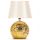 Kerámia asztali lámpa (fényforrás nélkül) E14 arany