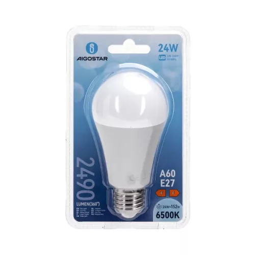 Led izzó E27 24W hideg fehér 