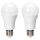 LED izzó A60 E27 24W 3000K  2 darabos!