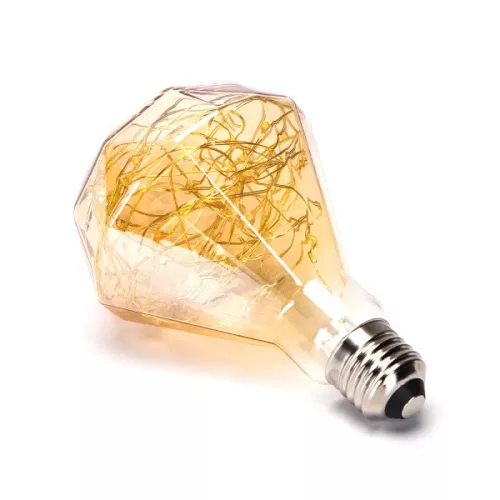 LED rézhuzalos izzószálas izzó D95 E27 1.2W