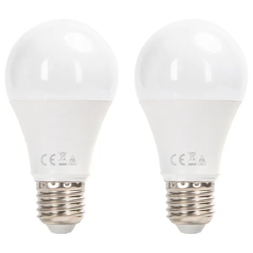 LED izzó A60 E27 11W 3000K  2 darabos!