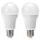 LED izzó A60 E27 19W 3000K  2 darabos!
