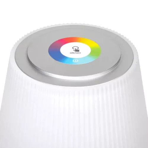 Újratölthető asztali lámpa 4 W RGB+CCT érintésszabályozás és színváltás