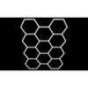 Hexagon 11S LED lámpa 368W, 336x238cm szett 6500K