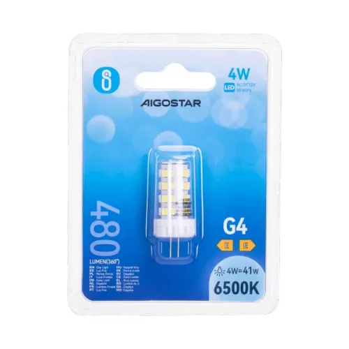 Led izzó G4 4W hideg fehár kör alakú