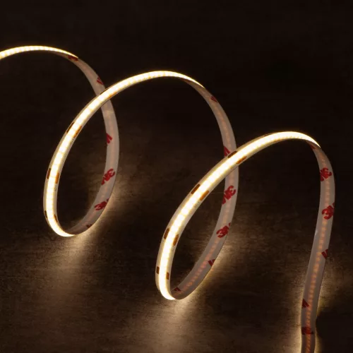 Led szalag COB 10W/m 12V IP65 vízálló természetes fehér 5m tekercs
