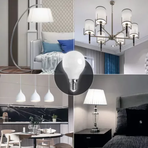AIGOSTAR LED izzó G45 E14 6W 270° hideg fehér
